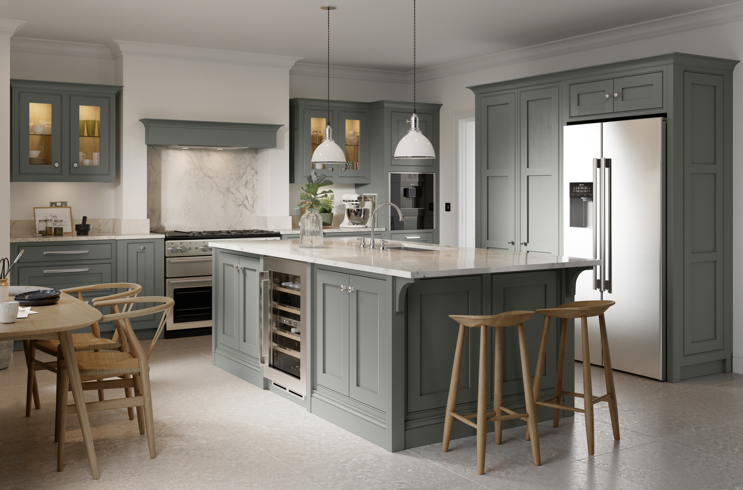 Clarendon Kitchens Clarendon Style Kitchens   19 PWS S02 MODERN CLASSIC 1 2 [F01] Low 